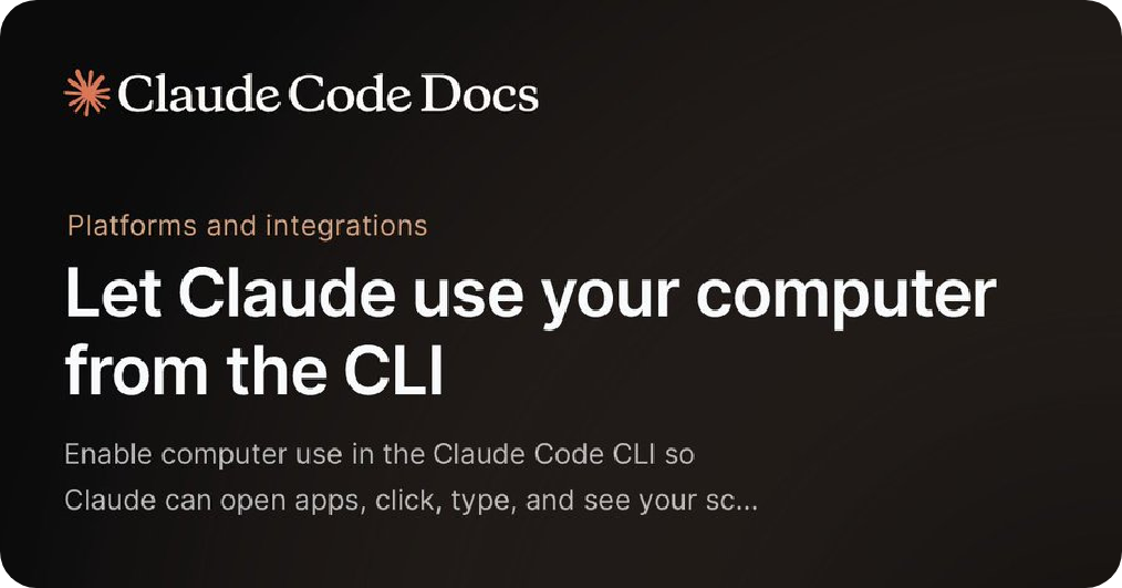 Claude Code launches Computer Use preview, CLI can directly operate macOS desktop