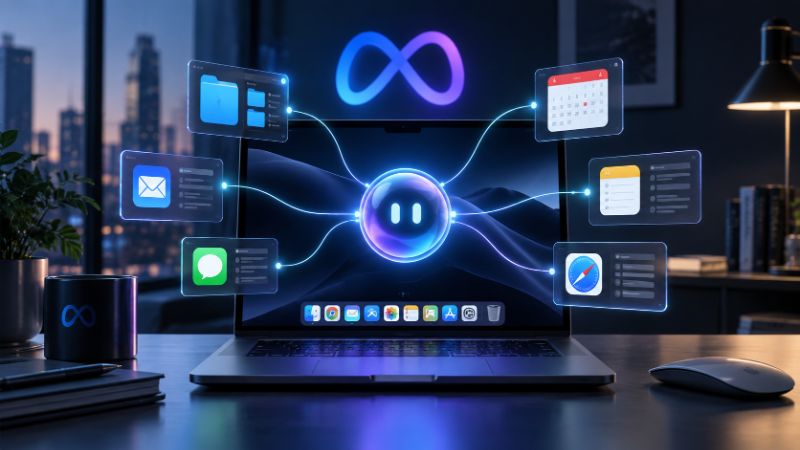 Meta Muse launches on Mac: AI Agent begins working with desktop applications and computer operations