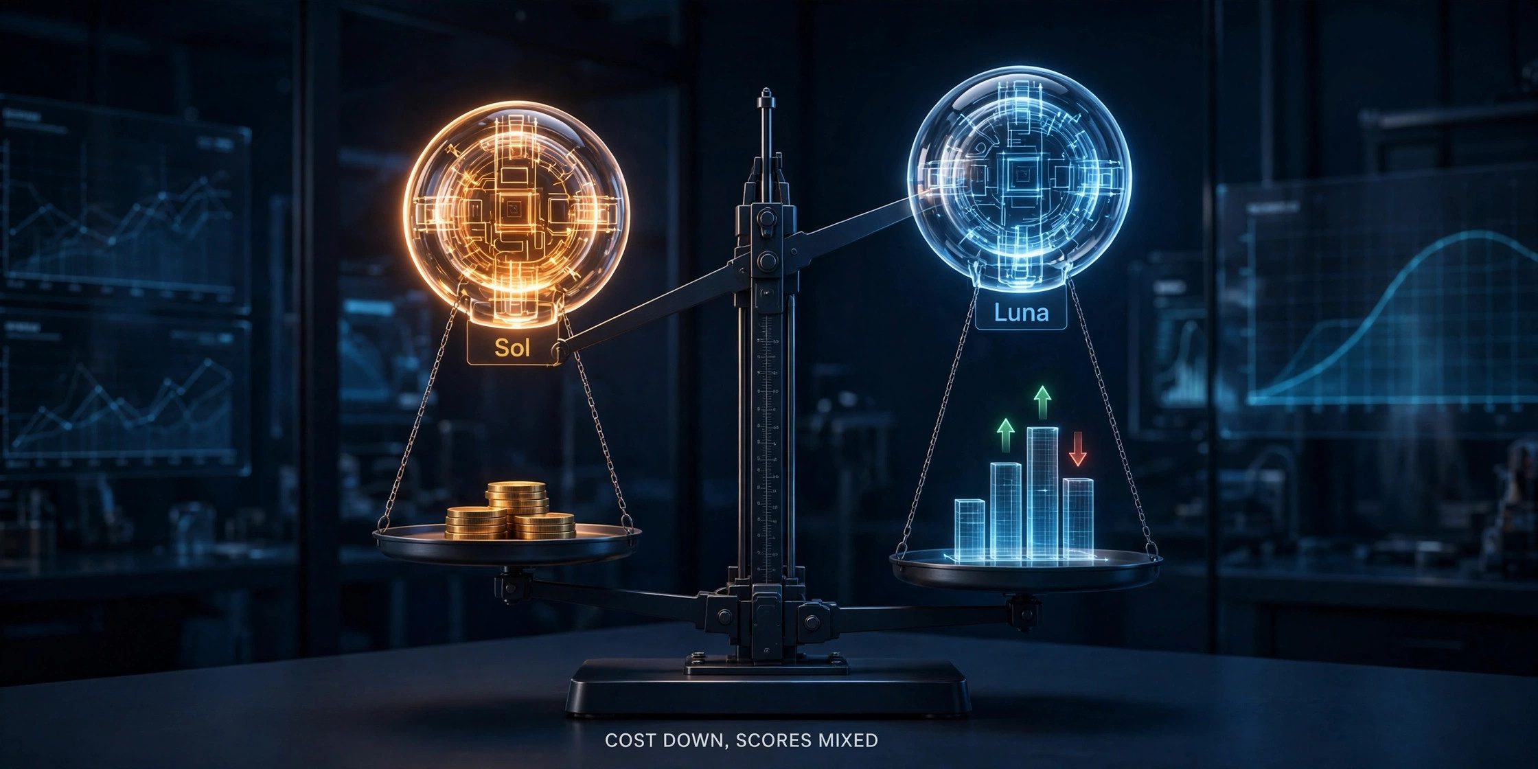 Artificial Analysis Benchmarks GPT-6 Sol and Luna: Costs Halved, Scores Mixed