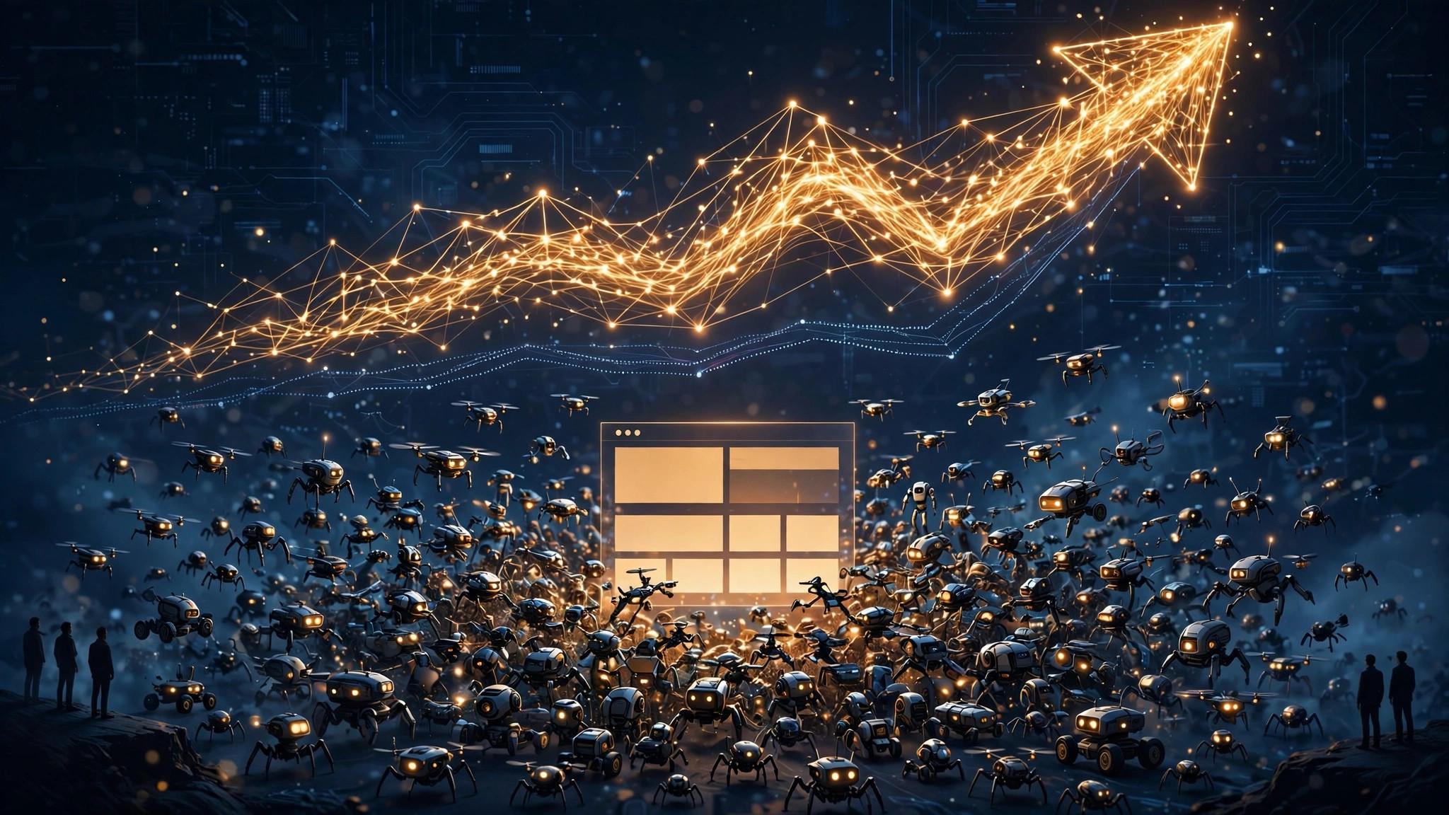 Cloudflare's 16th Birthday Founders' Letter: AI Agent Traffic Overtook Human Traffic in May, Could Hit 1,000x in Five Years