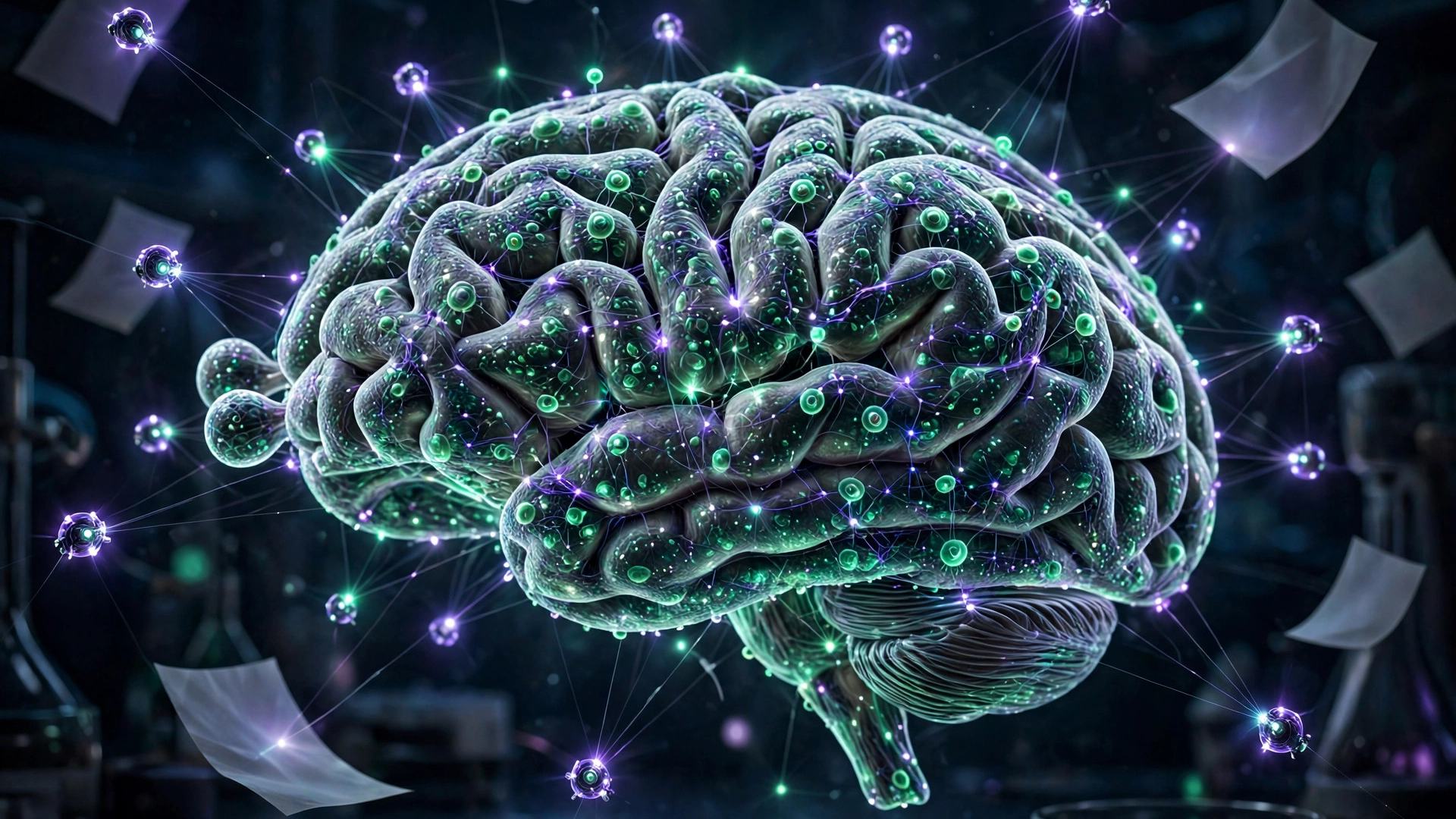 GPT-Rosalind agents read a brain atlas in 32 minutes: thousands split the work, citations multiplied