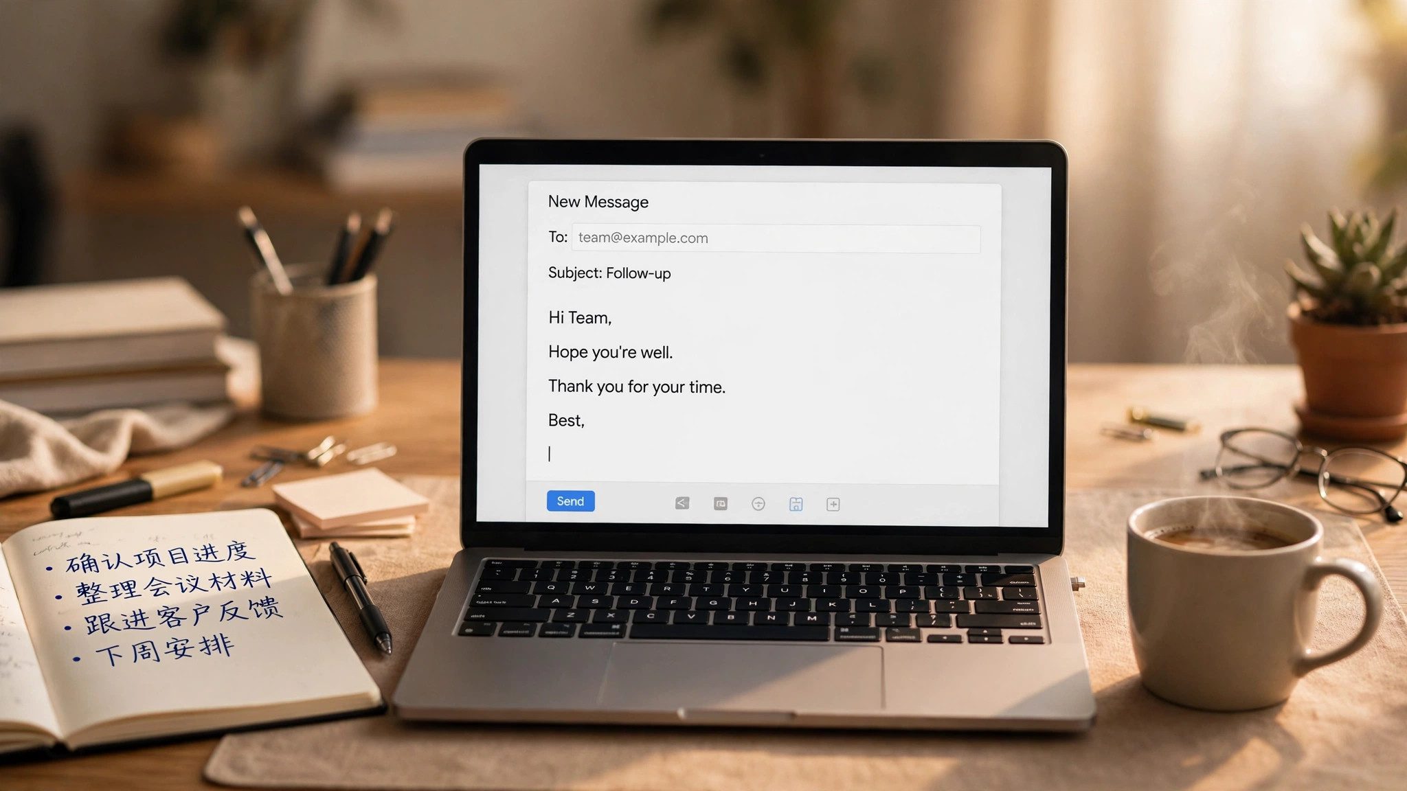 English Email Prompt: Turn Bullet Points into a Send-Ready Business Email