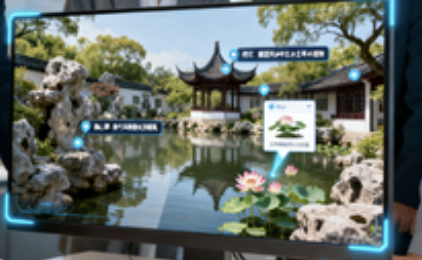 Plateforme de conception Douhui AI·AIGC : synthèse panoramique et interaction avec les points chauds, pour les équipes de conception de paysages et d&#39;expositions