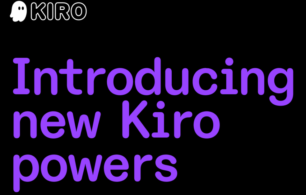 Kiro新增两款Powers：一键生成AWS CDK与CloudFormation基础设施、集成Amazon Aurora