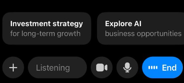 OpenAI teste une nouvelle interface en mode vocal sur iOS, en ajoutant des invites