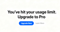 Why does the message &quot;You&#39;ve hit your usage limit&quot; appear? Causes and solutions