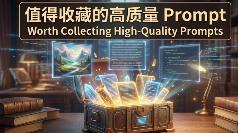 Un site de ressources sur les prompts qui vaut la peine d’être collectionné longtemps