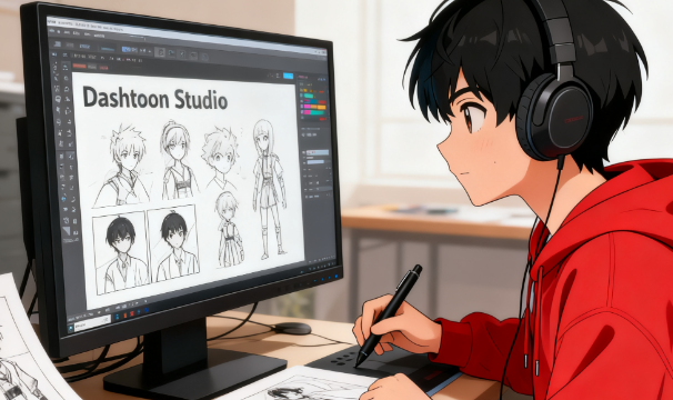 Dashtoon Studio：AI 漫画创作平台，角色一致与分镜控制——适合作者与工作室