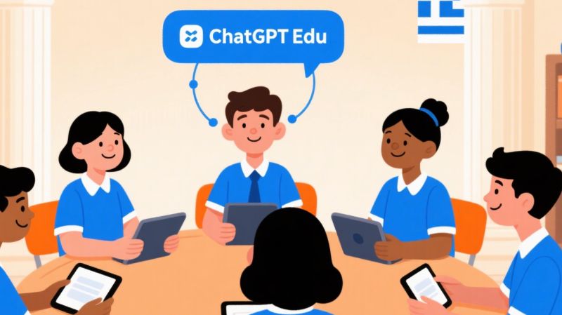 Lancement d’OpenAI pour la Grèce : ChatGPT Edu stimule la transformation de l’IA dans les collèges
