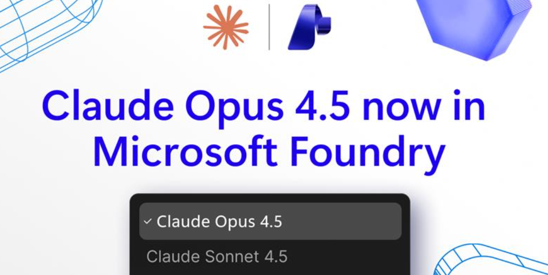 Anthropics neues Modell, Claude Opus 4.5: Kommt zu Microsoft Foundry