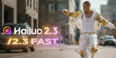 Sortie de Hailuo 2.3 : réalisme amélioré dans le mouvement, les expressions faciales et la physique ; nouveau mode 2.3 Fast léger et haute vitesse ajouté.