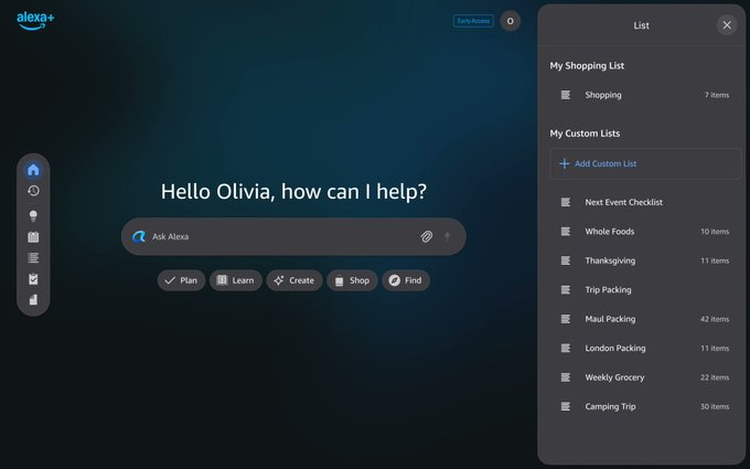Amazon在CES 2026推出Alexa.com：Alexa+聊天机器人开放网页端Early Access