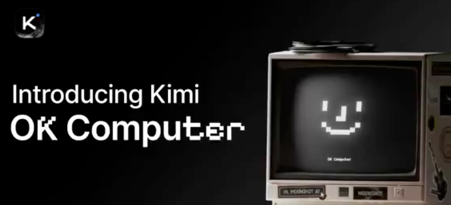 Kimi lance « OK Computer », un modèle d&#39;agence : des conversations aux sites web multipages et aux diaporamas modifiables
