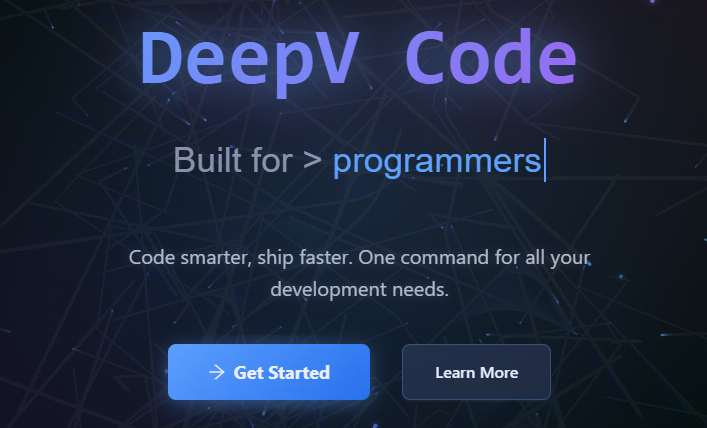 Lancement de la plateforme DeepV Code, dvcode.deepvlab.ai prétend fournir des services d&#39;assistant de programmation d&#39;IA