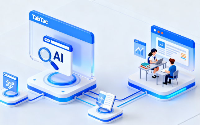 TabTac 浏览器：AI 搜索与网页增强，助力学生与知识工作者提效