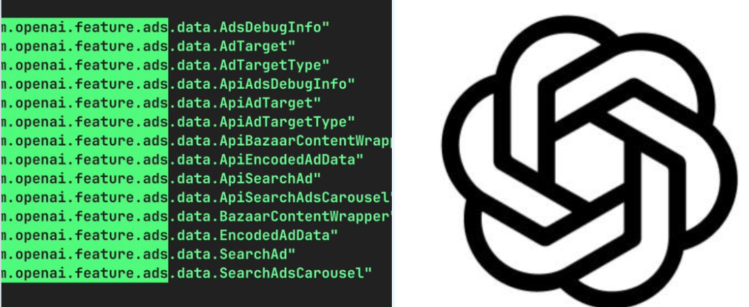 OpenAI 或在 ChatGPT 测试广告：Android 版本现“search ads”线索