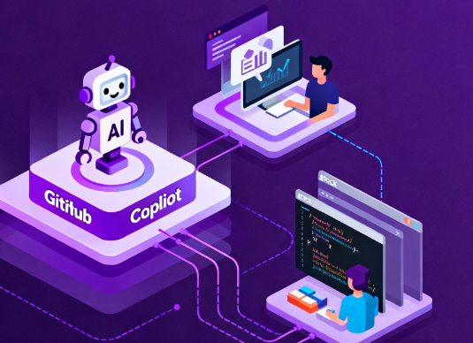 GitHub Copilot AI 编程助手，实时补全与对话协作，面向全栈与后端工程师