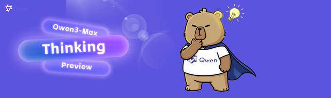 Qwen veröffentlicht eine frühe Vorschau von Qwen3-Max-Thinking: behauptet 100%ige Kompatibilität mit HMMT auf der AIME 2025.