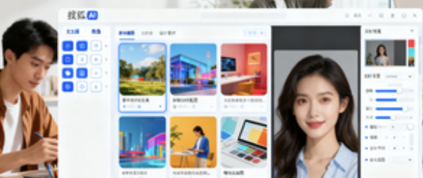 Sohu Simple AI·AI Creation Platform: Integriert Text- und Bildbearbeitung, geeignet für neue Medien und Designer