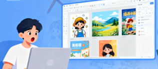 Et si vous ne savez pas dessiner ? liblib.art vous permet de créer facilement des illustrations et des posters.
