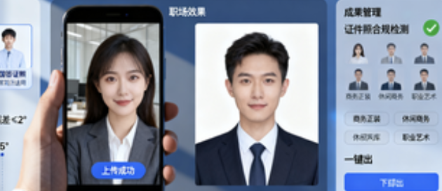 Headpix AI：专业AI证件照与职场形象照生成，提升拍摄效率，适用于求职者与职场人士