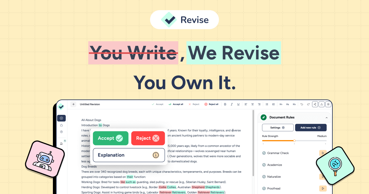Revise
